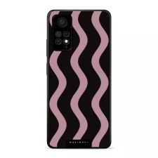 obrázek produktu Prémiový lesklý kryt Glossy - Xiaomi Redmi Note 11 Pro 5G - GA54G Fialové vlnky