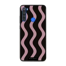 obrázek produktu Prémiový lesklý kryt Glossy - Xiaomi Redmi Note 8T - GA54G Fialové vlnky