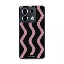 obrázek produktu Prémiový lesklý kryt Glossy - Xiaomi Redmi Note 13 Pro 5G / Poco X6 5G - GA54G Fialové vlnky