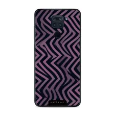 obrázek produktu Prémiový lesklý kryt Glossy - Xiaomi Redmi Note 9 - GA55G Fialové klikyháky