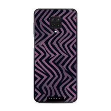 obrázek produktu Prémiový lesklý kryt Glossy - Xiaomi Redmi Note 9 Pro / Note 9S - GA55G Fialové klikyháky