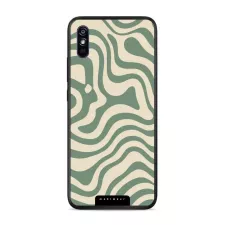 obrázek produktu Prémiový lesklý kryt Glossy - Xiaomi Redmi 9A / 9AT - GA57G Zelené a béžové zkrouceniny