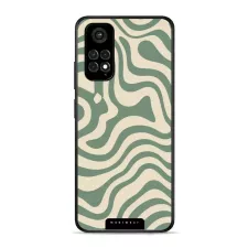 obrázek produktu Prémiový lesklý kryt Glossy - Xiaomi Redmi Note 11 / 11S - GA57G Zelené a béžové zkrouceniny