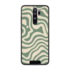 obrázek produktu Prémiový lesklý kryt Glossy - Xiaomi Redmi Note 8 Pro - GA57G Zelené a béžové zkrouceniny