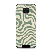 obrázek produktu Prémiový lesklý kryt Glossy - Xiaomi Redmi Note 9 Pro / Note 9S - GA57G Zelené a béžové zkrouceniny