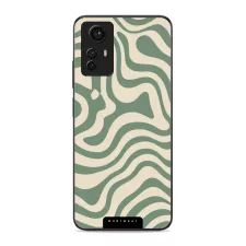 obrázek produktu Prémiový lesklý kryt Glossy - Xiaomi Redmi Note 12S - GA57G Zelené a béžové zkrouceniny