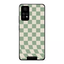 obrázek produktu Prémiový lesklý kryt Glossy - Xiaomi Redmi Note 11 Pro 5G - GA58G Zelená a béžová šachovnice