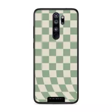 obrázek produktu Prémiový lesklý kryt Glossy - Xiaomi Redmi Note 8 Pro - GA58G Zelená a béžová šachovnice