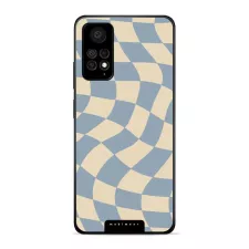 obrázek produktu Prémiový lesklý kryt Glossy - Xiaomi Redmi Note 11 Pro 5G - GA59G Modrá a béžová šachovnice