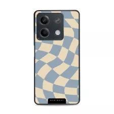 obrázek produktu Prémiový lesklý kryt Glossy - Xiaomi Redmi Note 13 5G - GA59G Modrá a béžová šachovnice