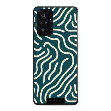 obrázek produktu Prémiový lesklý kryt Glossy - Xiaomi Redmi Note 10 pro - GA61G Béžové linky