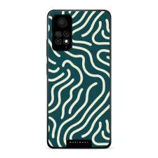 obrázek produktu Prémiový lesklý kryt Glossy - Xiaomi Redmi Note 11 Pro 5G - GA61G Béžové linky