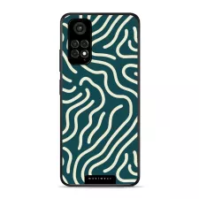 obrázek produktu Prémiový lesklý kryt Glossy - Xiaomi Redmi Note 11 / 11S - GA61G Béžové linky