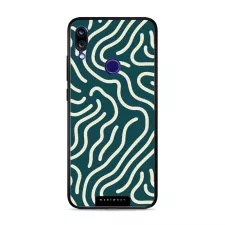 obrázek produktu Prémiový lesklý kryt Glossy - Xiaomi Redmi Note 7 - GA61G Béžové linky