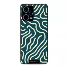 obrázek produktu Prémiový lesklý kryt Glossy - Xiaomi Redmi Note 12 Pro Plus 5G - GA61G Béžové linky