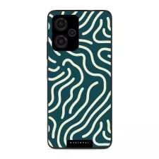 obrázek produktu Prémiový lesklý kryt Glossy - Xiaomi Redmi Note 12 5G - GA61G Béžové linky