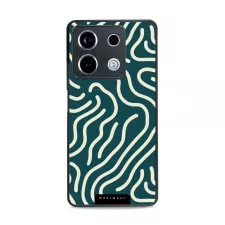 obrázek produktu Prémiový lesklý kryt Glossy - Xiaomi Redmi Note 13 Pro 5G / Poco X6 5G - GA61G Béžové linky