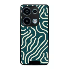 obrázek produktu Prémiový lesklý kryt Glossy - Xiaomi Redmi Note 13 Pro 4G / Poco M6 Pro 4G - GA61G Béžové linky