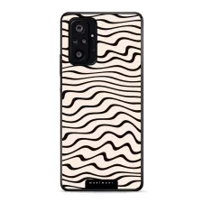 obrázek produktu Prémiový lesklý kryt Glossy - Xiaomi Redmi Note 10 pro - GA62G Vlnky na béžové