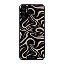 obrázek produktu Prémiový lesklý kryt Glossy - Xiaomi Redmi Note 10 5G - GA63G Vlnky a linky