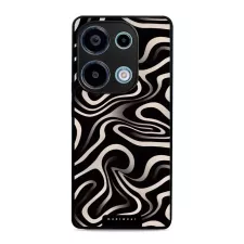 obrázek produktu Prémiový lesklý kryt Glossy - Xiaomi Redmi Note 13 Pro 4G / Poco M6 Pro 4G - GA63G Vlnky a linky