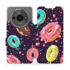 obrázek produktu Knížkové flip pouzdro - Xiaomi Redmi A3 - VP19S Donutky