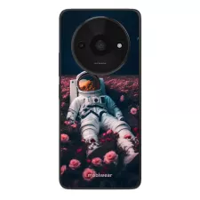 obrázek produktu Prémiový lesklý kryt Glossy - Xiaomi Redmi A3 - G002G Astronaut v růžích