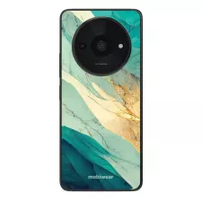 obrázek produktu Prémiový lesklý kryt Glossy - Xiaomi Redmi A3 - G024G - Zlatavý a zelenkavý mramor