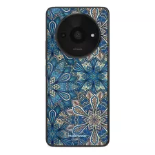 obrázek produktu Prémiový lesklý kryt Glossy - Xiaomi Redmi A3 - G038G - Modré mandala květy