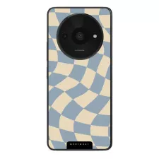 obrázek produktu Prémiový lesklý kryt Glossy - Xiaomi Redmi A3 - GA59G Modrá a béžová šachovnice