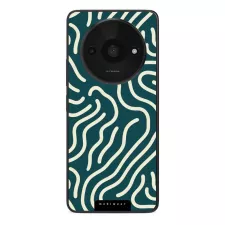 obrázek produktu Prémiový lesklý kryt Glossy - Xiaomi Redmi A3 - GA61G Béžové linky