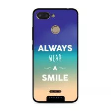 obrázek produktu Prémiový lesklý kryt Glossy - Xiaomi Redmi 6 - G074G Smile