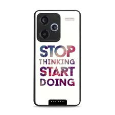 obrázek produktu Prémiový lesklý kryt Glossy - Xiaomi Redmi Note 13 Pro Plus - G078G Start doing