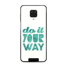 obrázek produktu Prémiový lesklý kryt Glossy - Xiaomi Redmi Note 9 Pro / 9S - G080G Do it your way