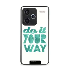 obrázek produktu Prémiový lesklý kryt Glossy - Xiaomi Redmi Note 13 Pro Plus - G080G Do it your way