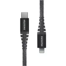 obrázek produktu KEVLAR USB-C/LIGHTNING 1,5 M SWISSTEN