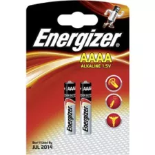 obrázek produktu Energizer alkalická baterie - AAAA (E96/25A) 2pack