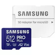 obrázek produktu MicroSDXC 512GB PRO Plus+SD adap SAMSUNG