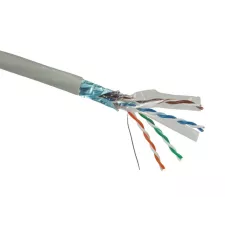 obrázek produktu Solarix SXKD-6-FTP-PVC - Kabel horizontální - 500 m - 7.4 mm - FTP - CAT 6 - šedá, RAL 7035