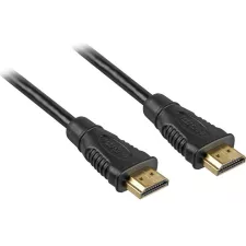 obrázek produktu PremiumCord HDMI High Speed + Ethernet kabel/ zlacené konektory/ 2m/ černý