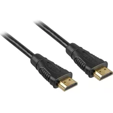 obrázek produktu PremiumCord HDMI High Speed + Ethernet kabel/ zlacené konektory/ 5m/ černý