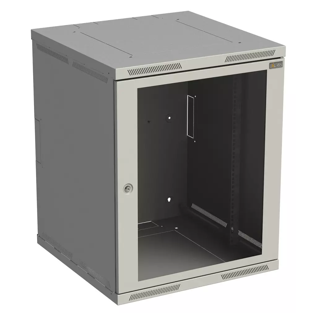 Obrázek produktu Solarix rozvaděč nástěnný SENSA 15U 600mm, šedá RAL 7035, SENSA-15U-66-11-G