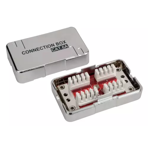 obrázek produktu Solarix Spojovací box CAT6A STP 8p8c LSA+/Krone KRJS45-VEB6A