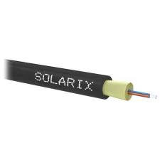 obrázek produktu Solarix DROP1000 optický kabel 4 vl. 9/125 SM LSZH universal, 500m, černý