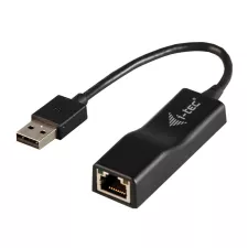 obrázek produktu i-tec USB 2.0 Fast Ethernet adaptér DVANCE (RJ45)/ LED indikace/ černý