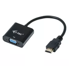 obrázek produktu i-tec HDMI na D-SUB (VGA) kabelový adaptér/ 1920×1080/ černý