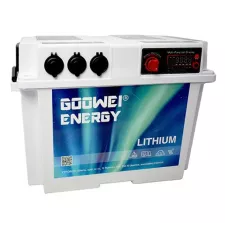 obrázek produktu GOOWEI ENERGY BATTERY BOX Lithium GBB120, 120Ah, 12V, střídač 1000W