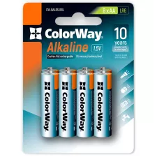 obrázek produktu Colorway alkalická baterie AA/ 1.5V/ 8ks v balení/ Blister
