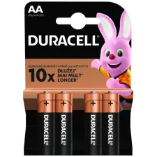 obrázek produktu Duracell Basic alkalická baterie 4 ks (AA)