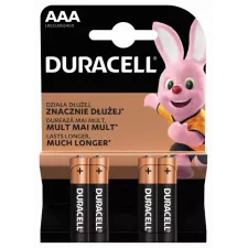 obrázek produktu Duracell Basic alkalická baterie 4 ks (AAA)